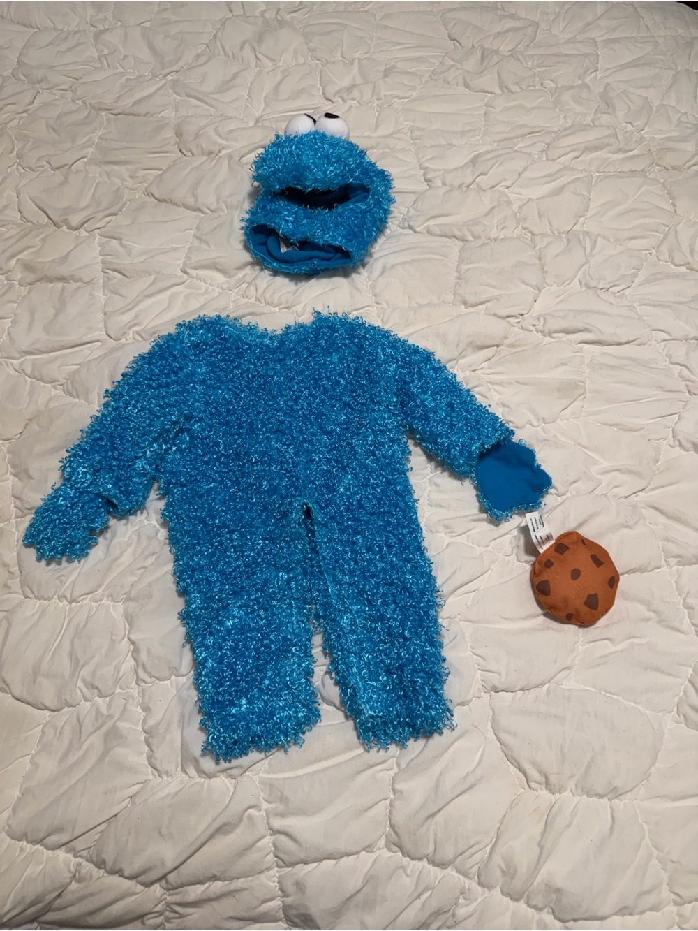 Baby cookie monster costume 0-6 months